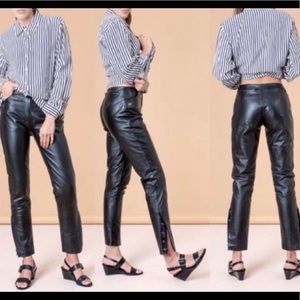 Harley Davidson No Waist Leather Pants